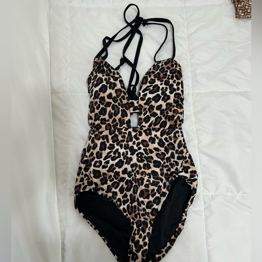 Cheetah print bikini